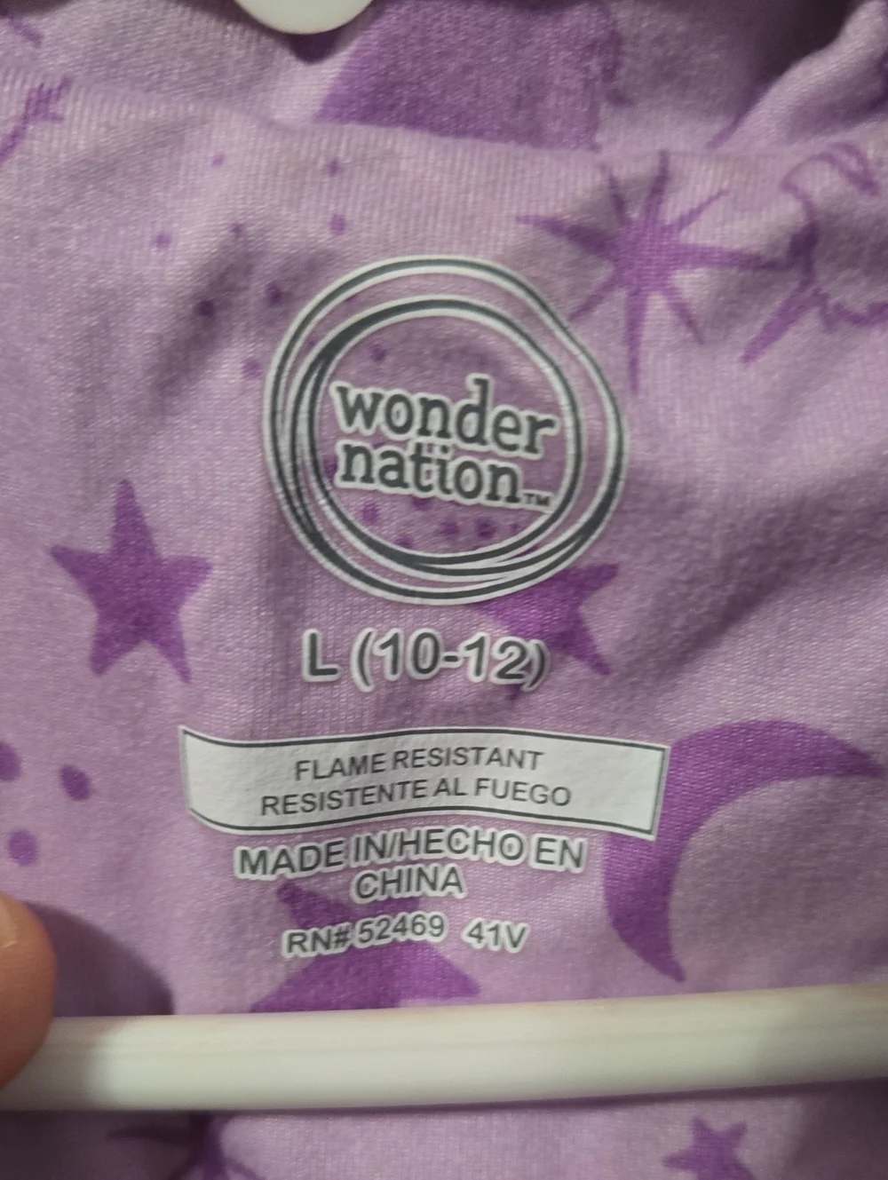 Wonder Nation Unicorn Pajama Top